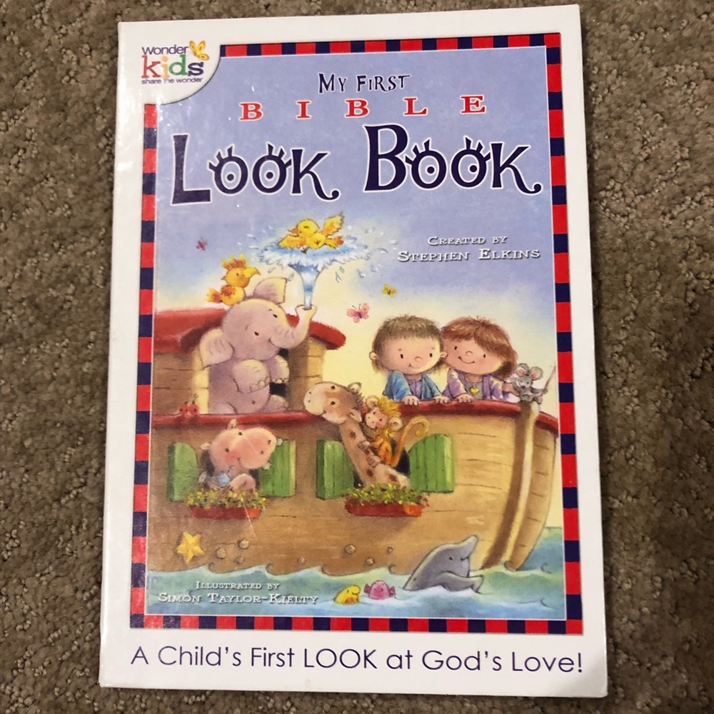 📚5 for $15 Baby's First Bible Look Book Children’s Book